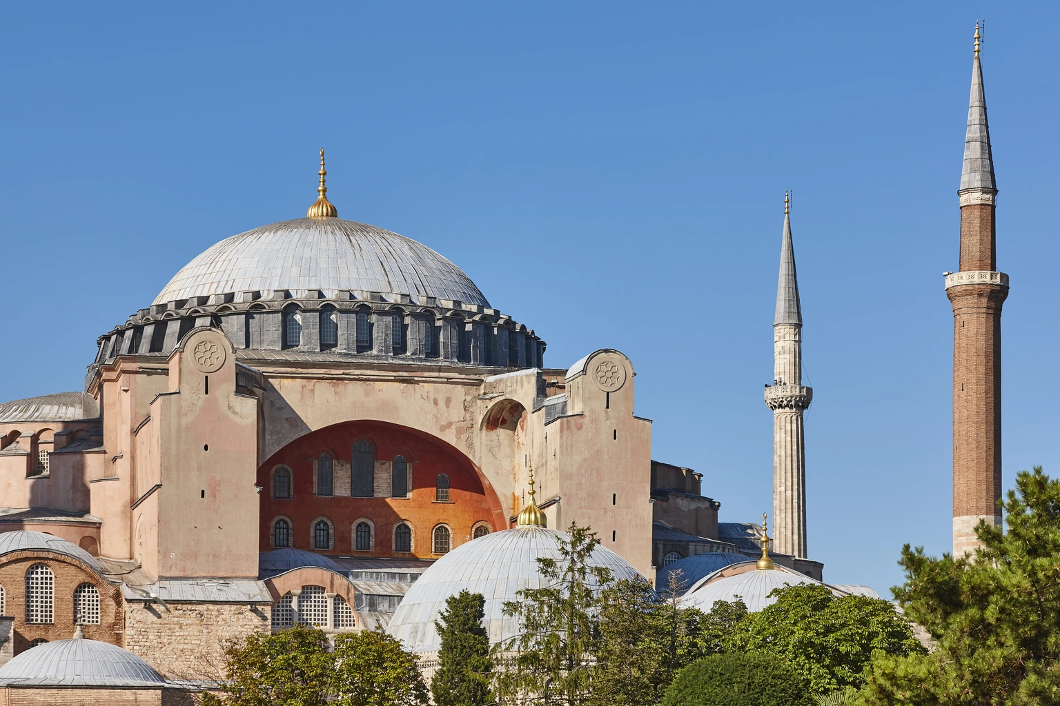 Architectural masterpiece of Hagia Sophia
