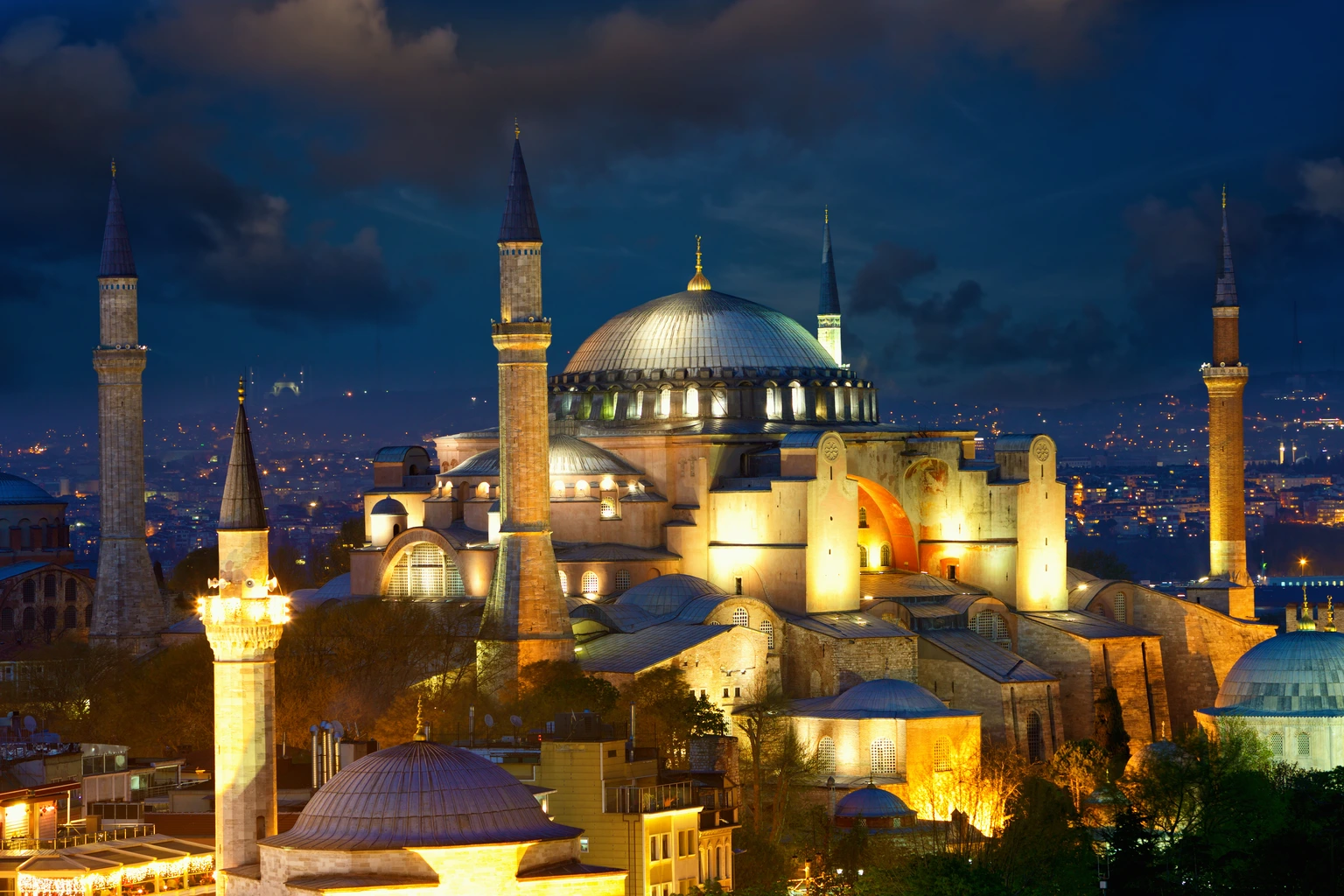 Ayasofya gece